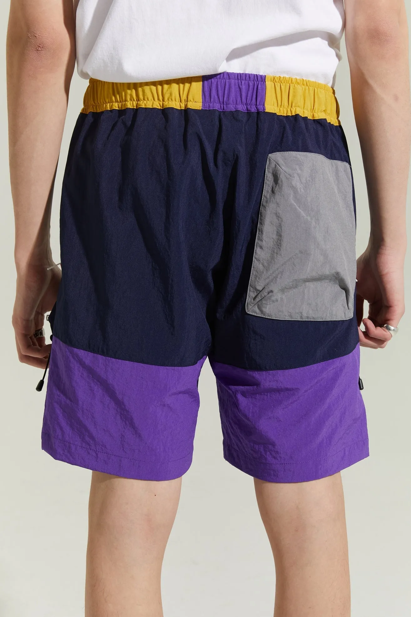 Alpha Style Ryder Hiking Shorts (Navy/ Multi)
