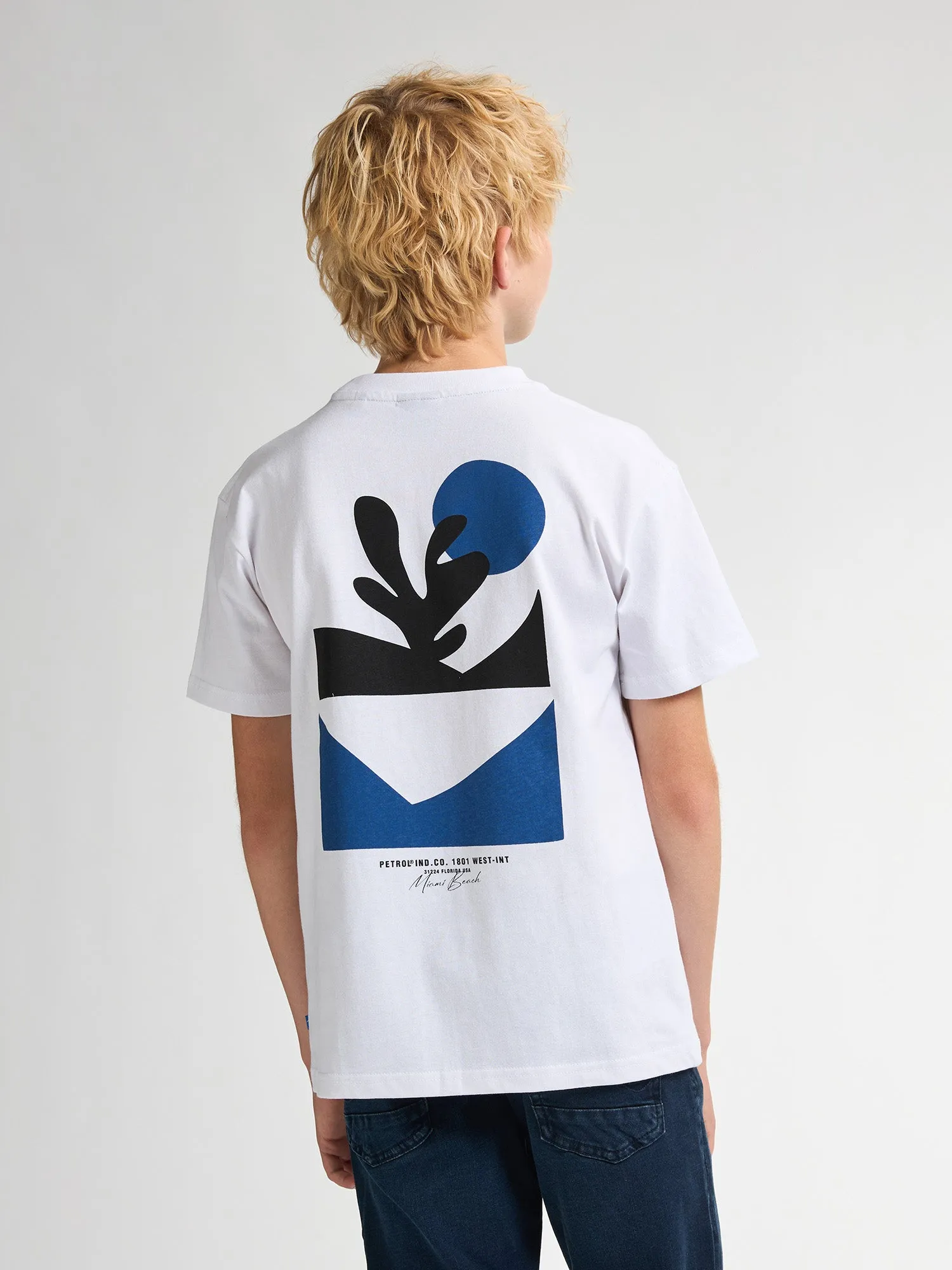 Back Print T-shirt Nautical