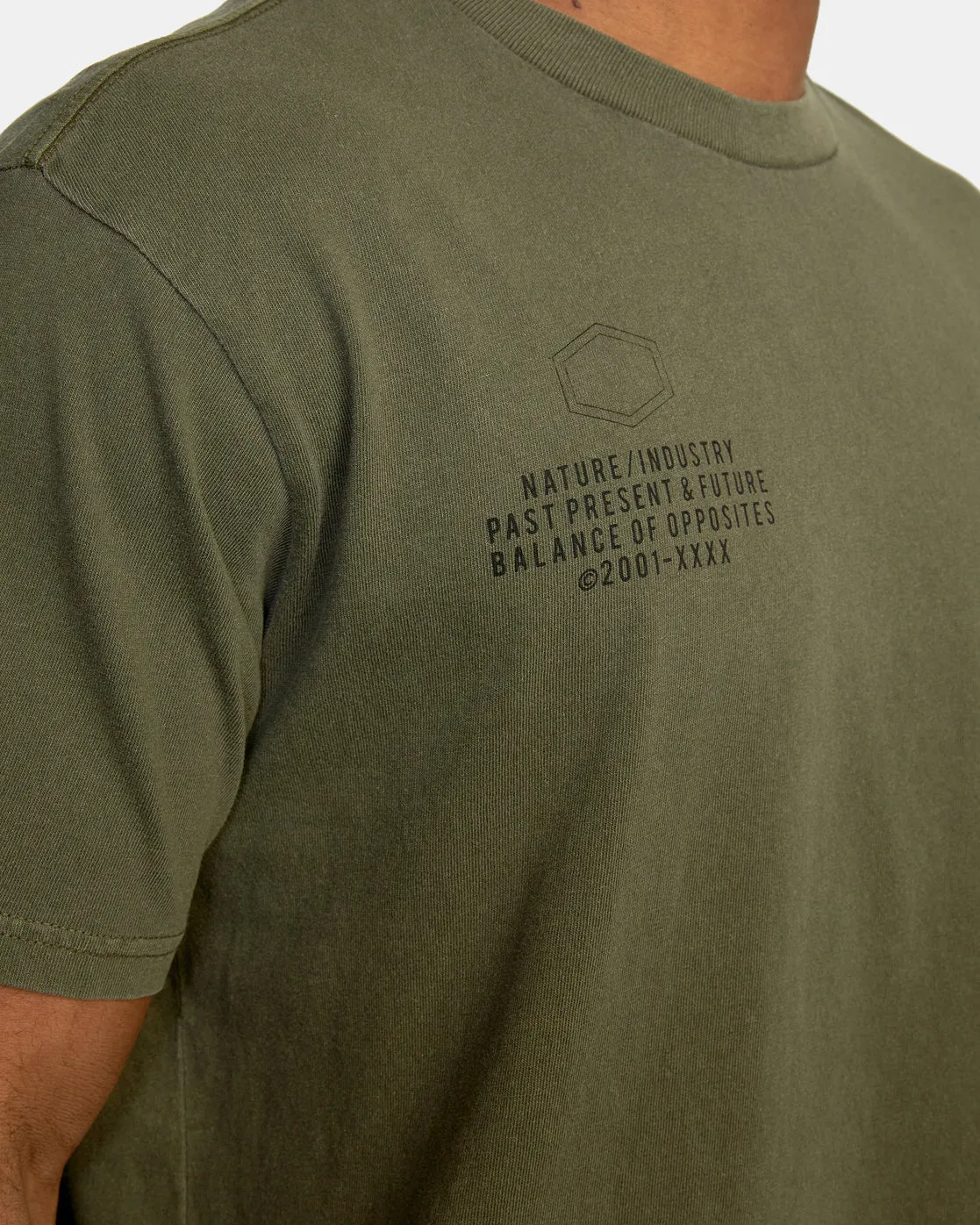 Big Pin Workout Shirt - Olive