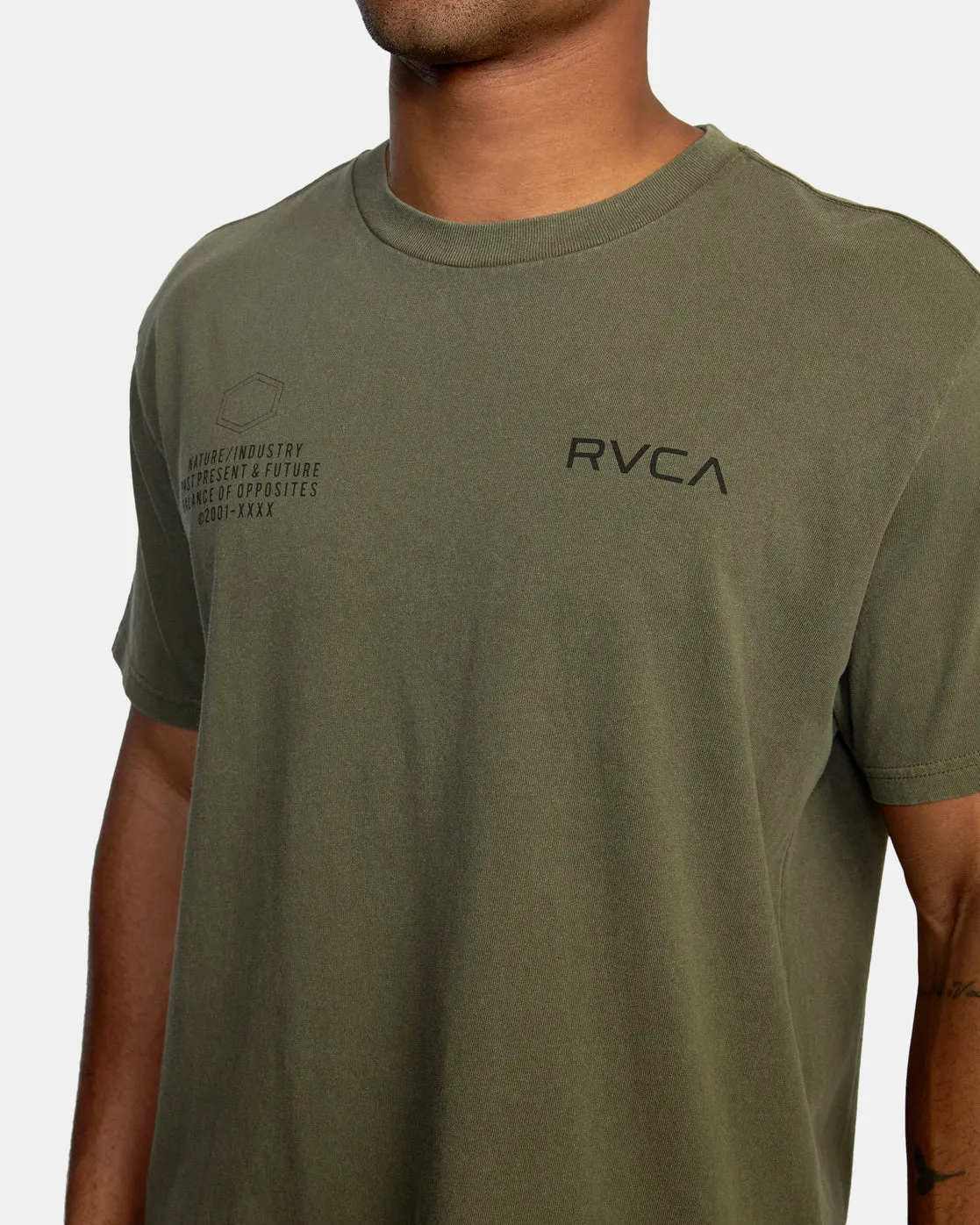 Big Pin Workout Shirt - Olive