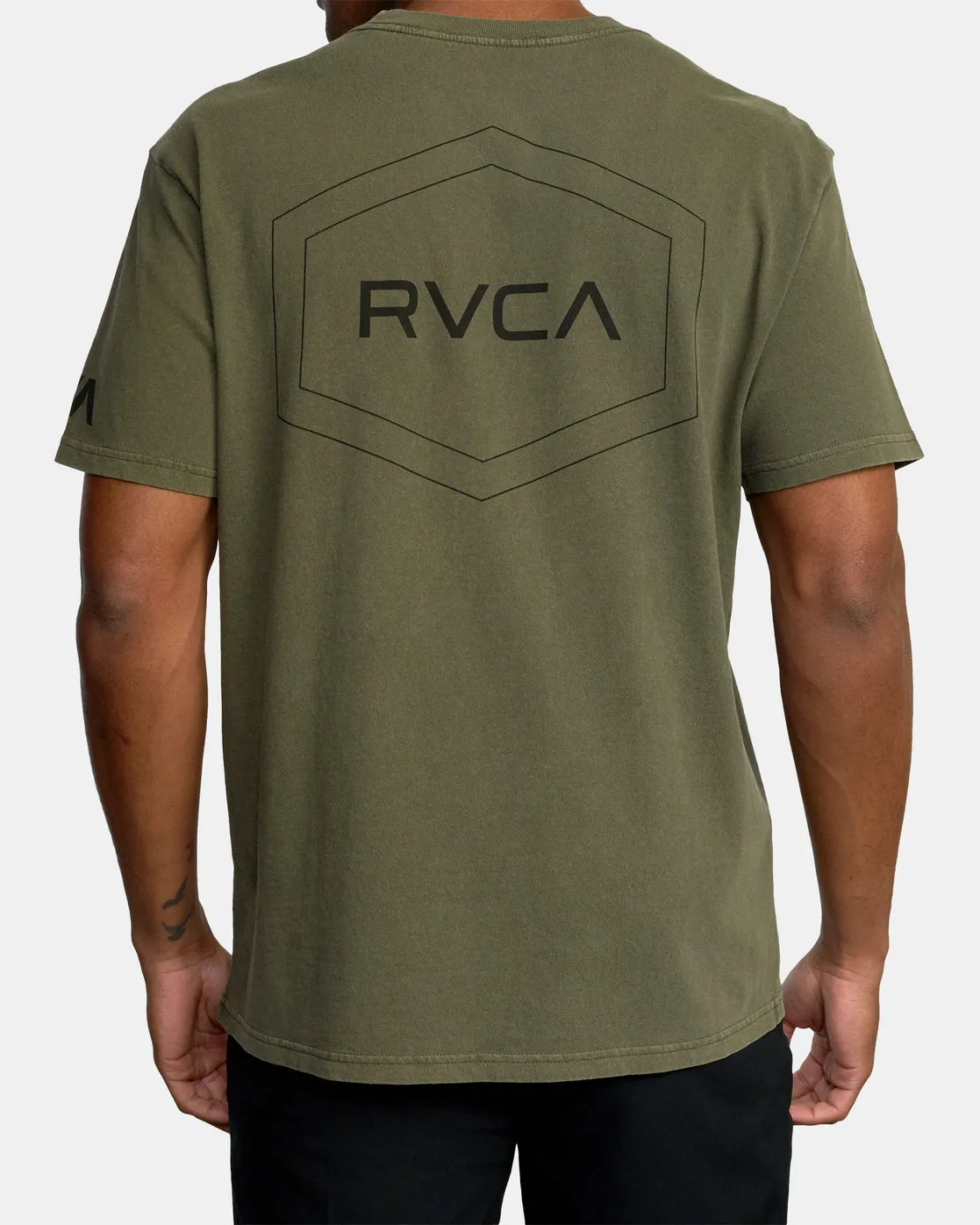 Big Pin Workout Shirt - Olive