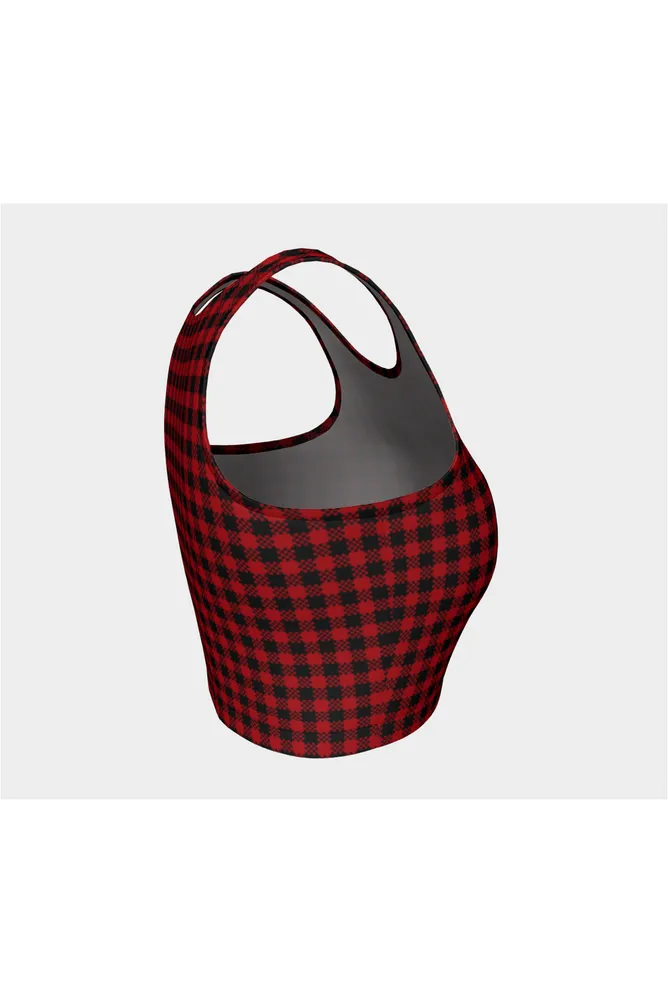 Checkered Chic Athletic Top