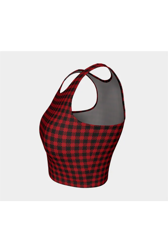 Checkered Chic Athletic Top