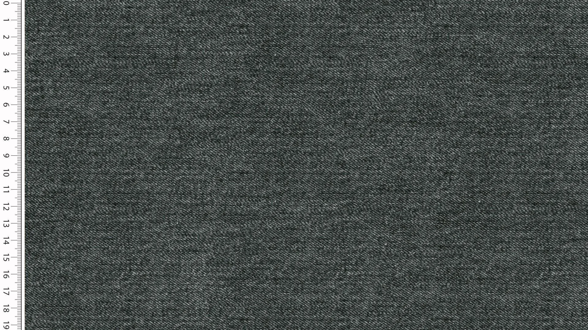 Denim Look Cotton Jersey Fabric