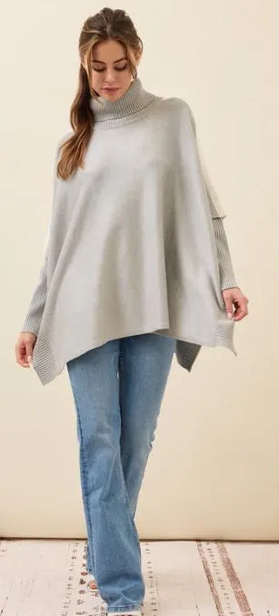 Elevated Contrast Stripe Sweater