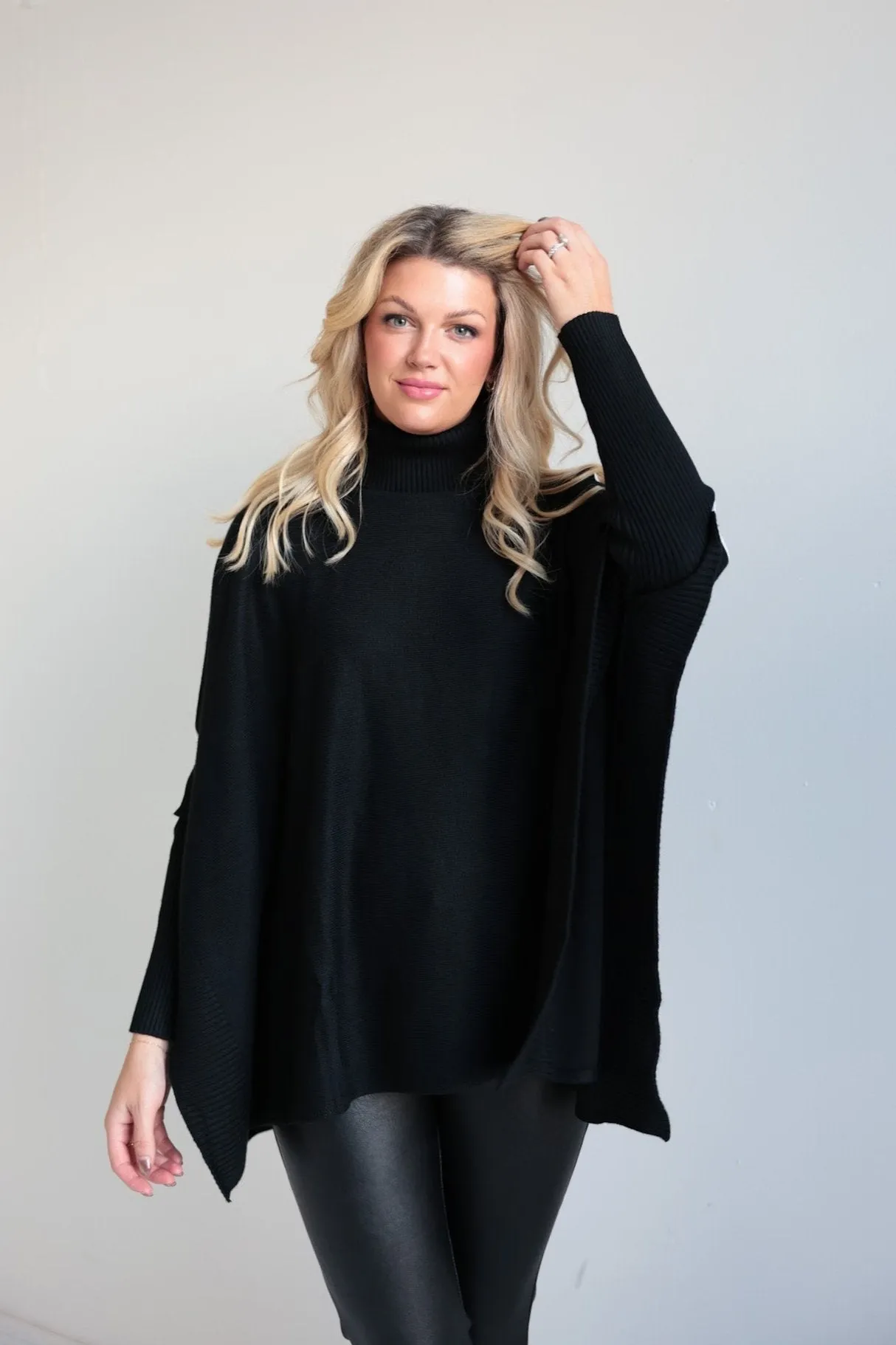 Elevated Contrast Stripe Sweater