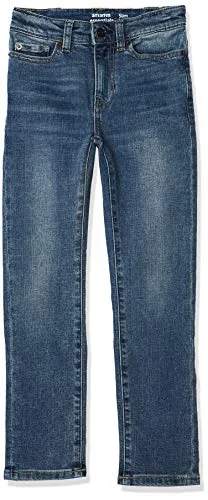 Essentials Kids Boys Stretch Slim-Fit Jeans, Kumo Dark Wash, 6 Husky