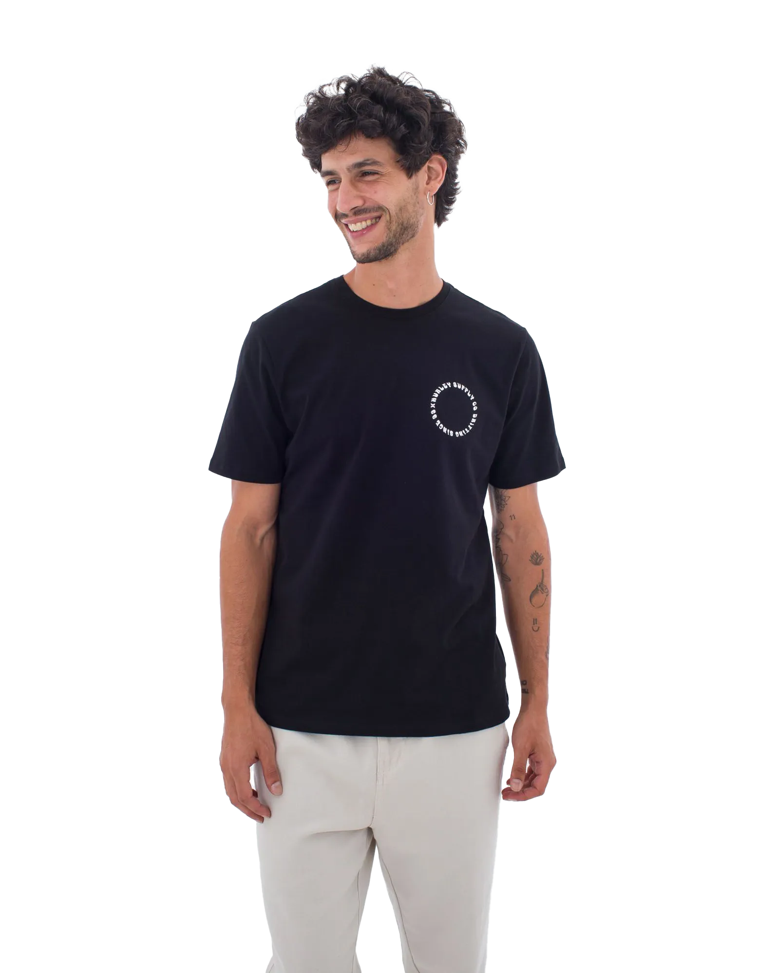 Everyday Skull Driftin T-Shirt in Black