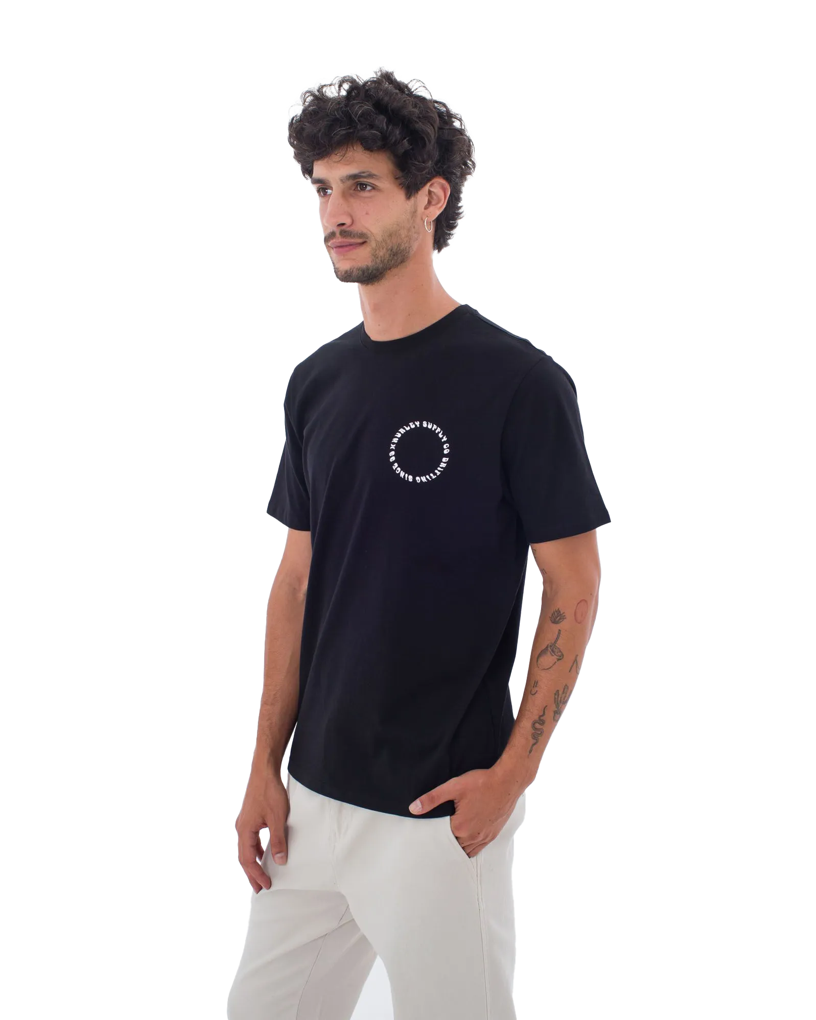 Everyday Skull Driftin T-Shirt in Black