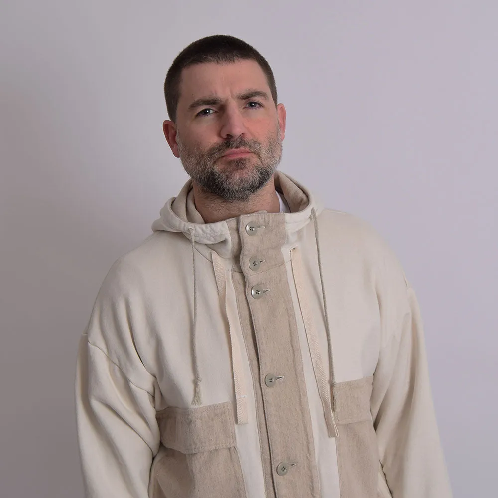 Gypsy & Sons Ivory Himalaya Sweatshirt Jacket
