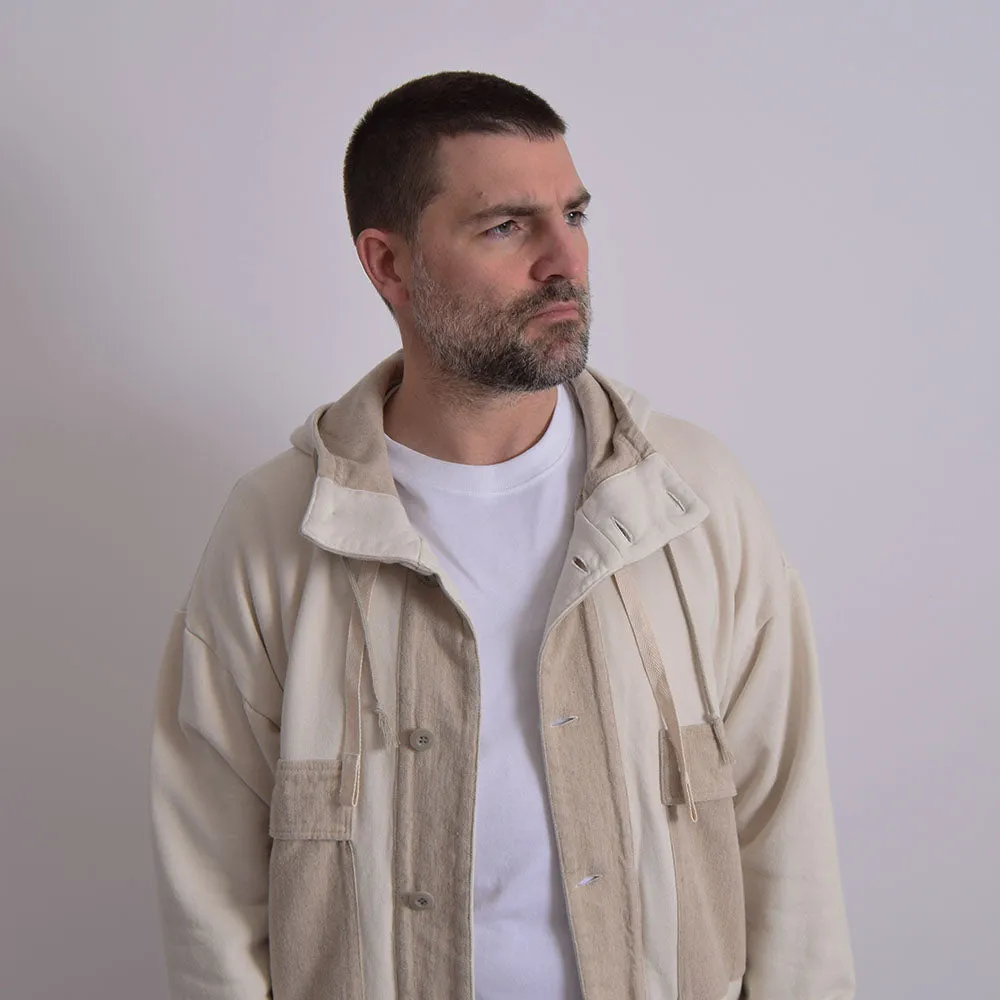 Gypsy & Sons Ivory Himalaya Sweatshirt Jacket