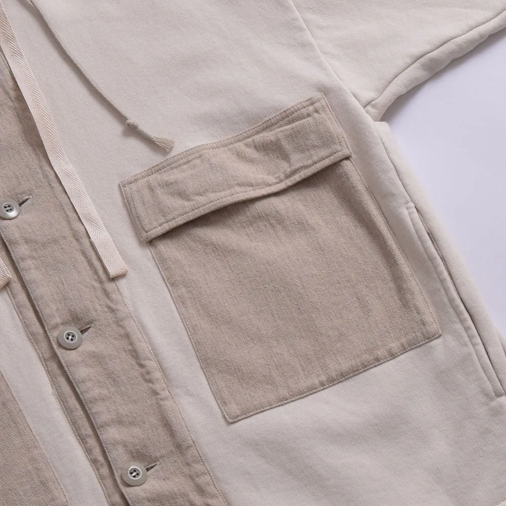 Gypsy & Sons Ivory Himalaya Sweatshirt Jacket