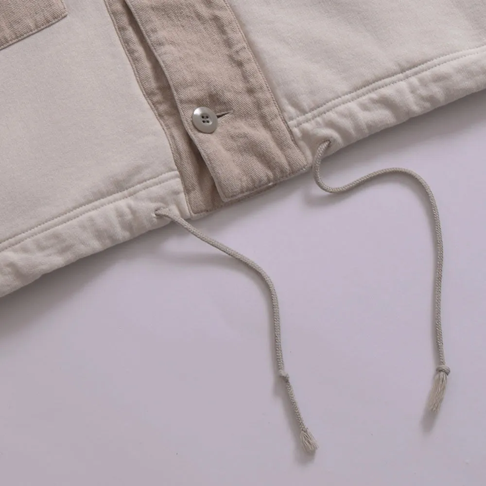 Gypsy & Sons Ivory Himalaya Sweatshirt Jacket