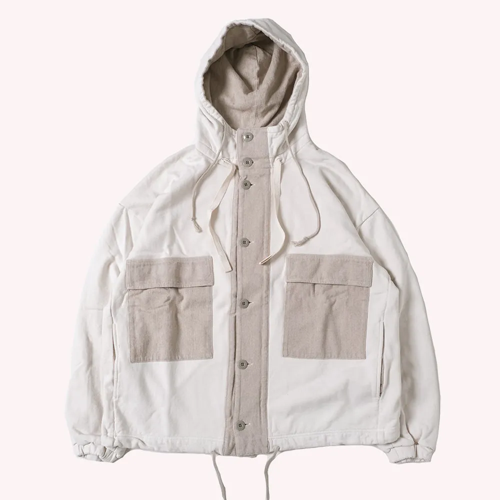 Gypsy & Sons Ivory Himalaya Sweatshirt Jacket