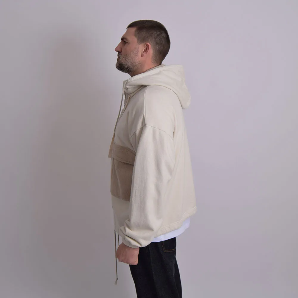 Gypsy & Sons Ivory Himalaya Sweatshirt Jacket
