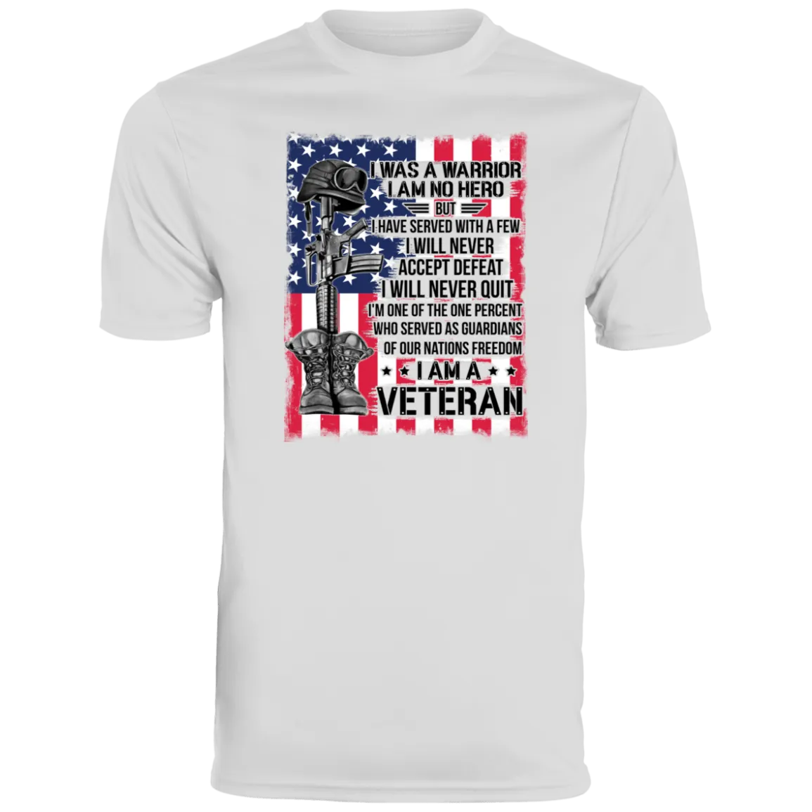 I'm No Hero Men's Moisture-Wicking Tee