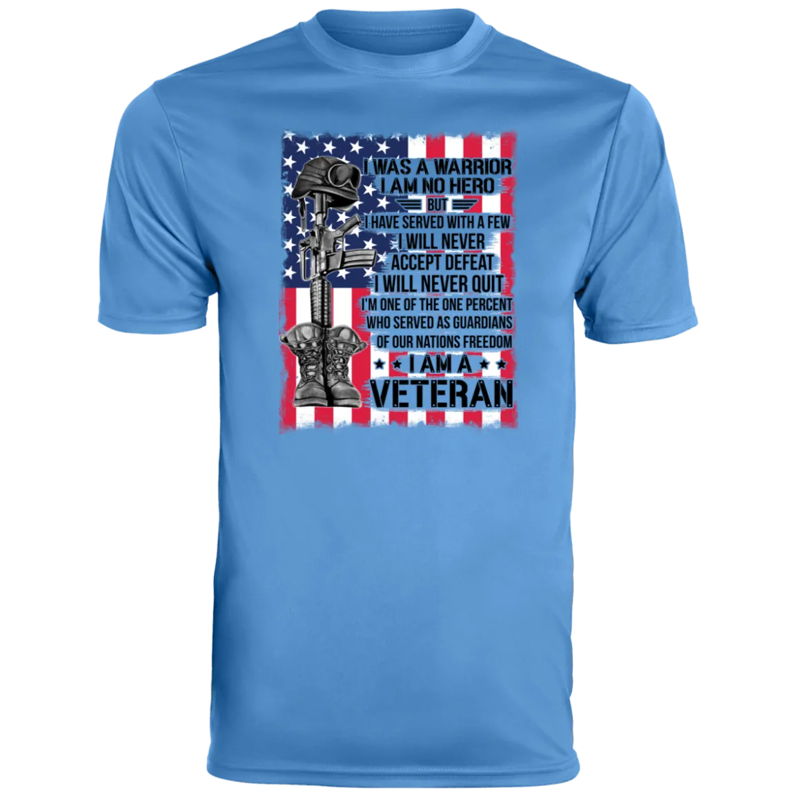 I'm No Hero Men's Moisture-Wicking Tee