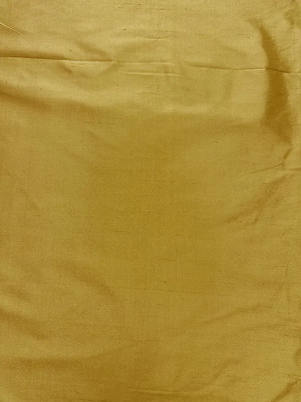 Iridescent Golden Mustard Silk Dupioni Fabric
