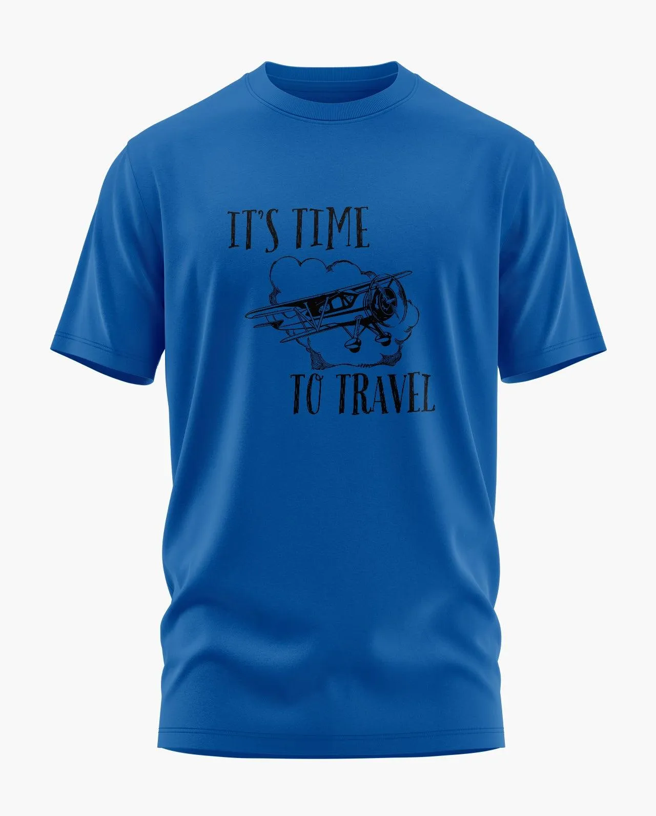 It's Time to Travel Signature LuxeSoft Cotton T-Shirt