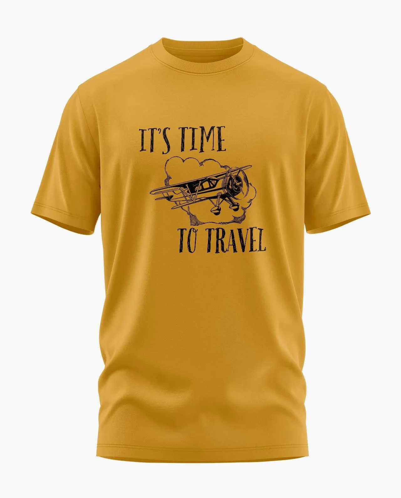 It's Time to Travel Signature LuxeSoft Cotton T-Shirt