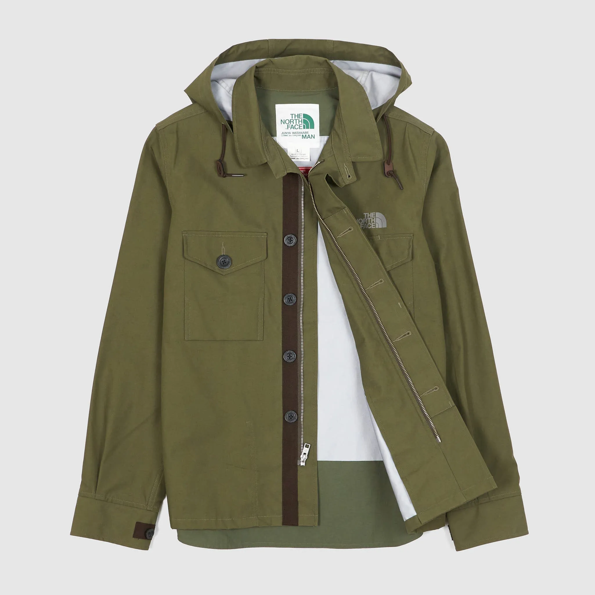 Junya Watanabe Man x The North Face Gore Windstopper Hooded Light Jacket