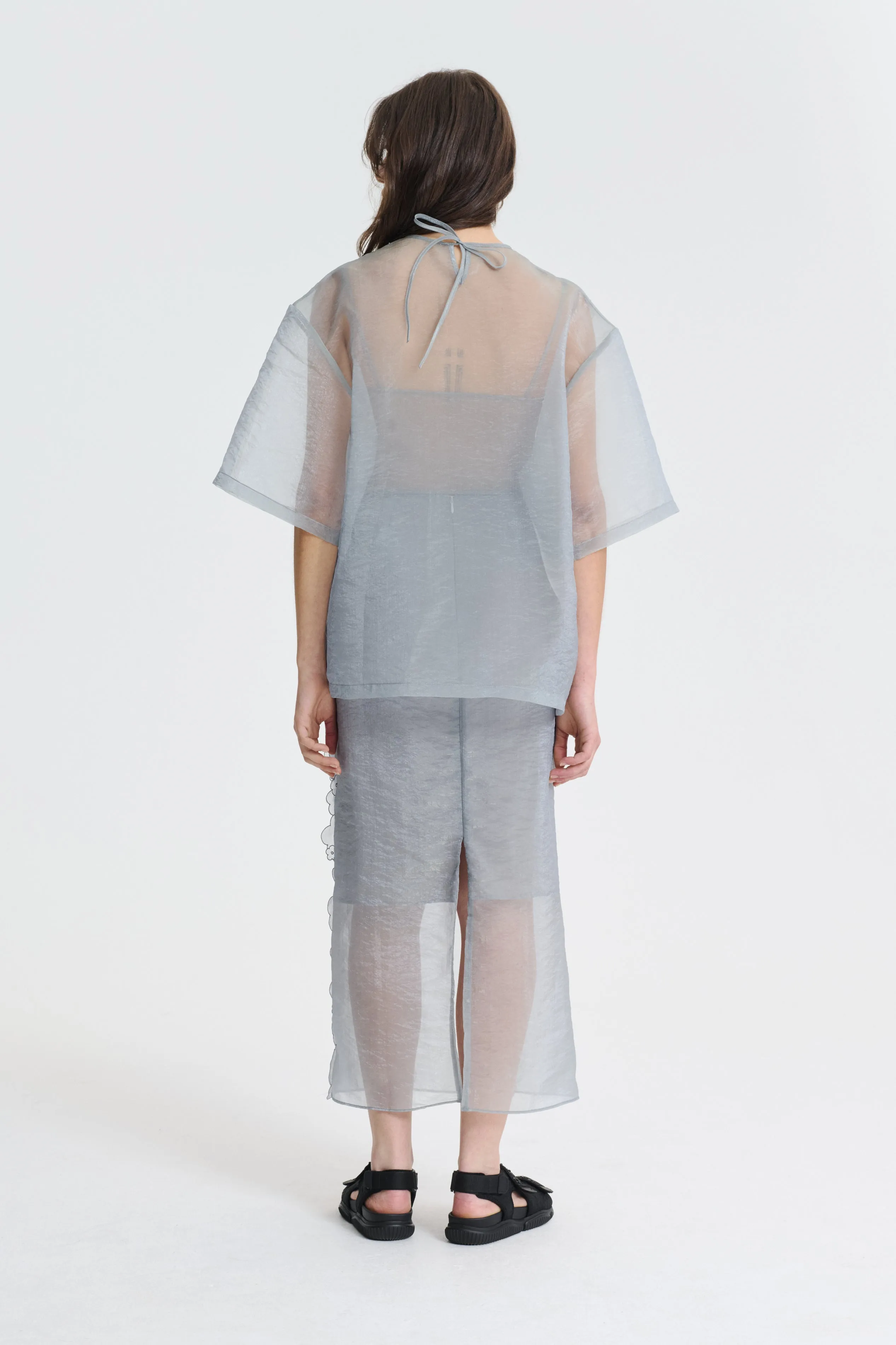 OLYMPIA | SKIRT LIQUID MYRTIA GREY