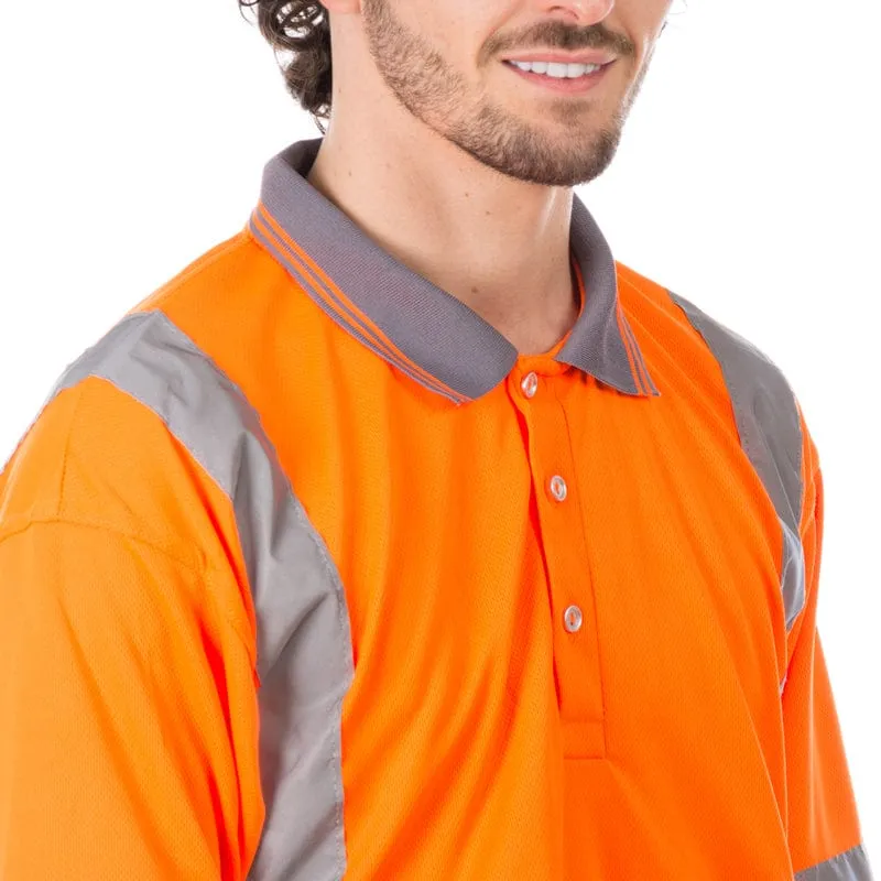 Portwest Hi-Vis Long Sleeved Polo S277