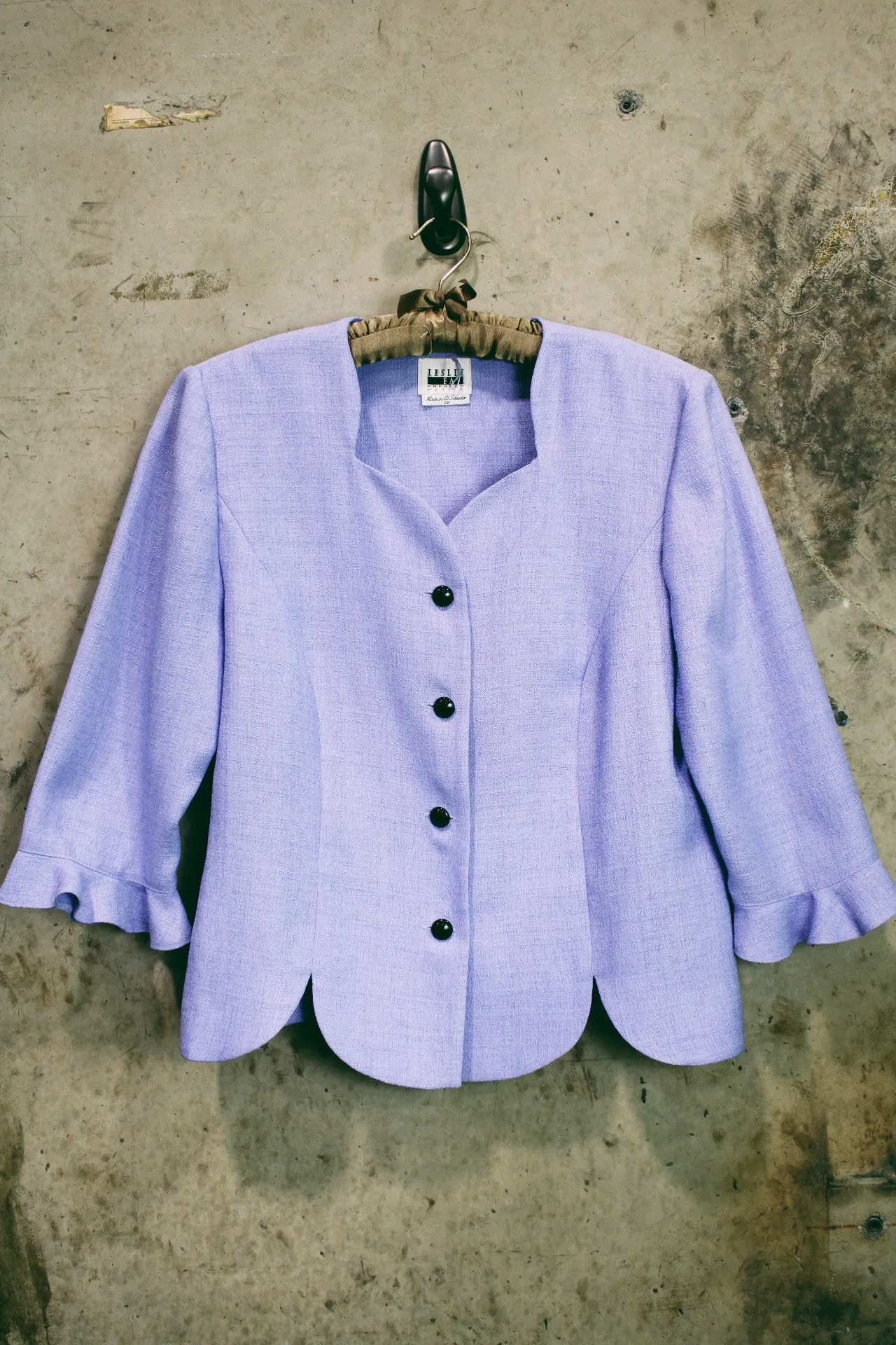 Scalloped Edge Blazer