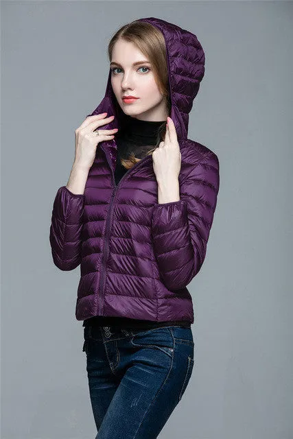 Sidiou Group Ultra Light Down Filled Jacket