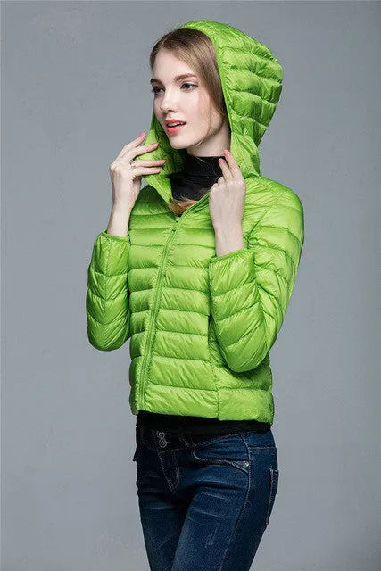 Sidiou Group Ultra Light Down Filled Jacket