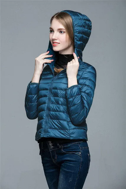 Sidiou Group Ultra Light Down Filled Jacket