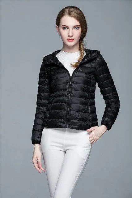 Sidiou Group Ultra Light Down Filled Jacket