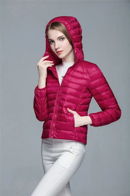 Sidiou Group Ultra Light Down Filled Jacket