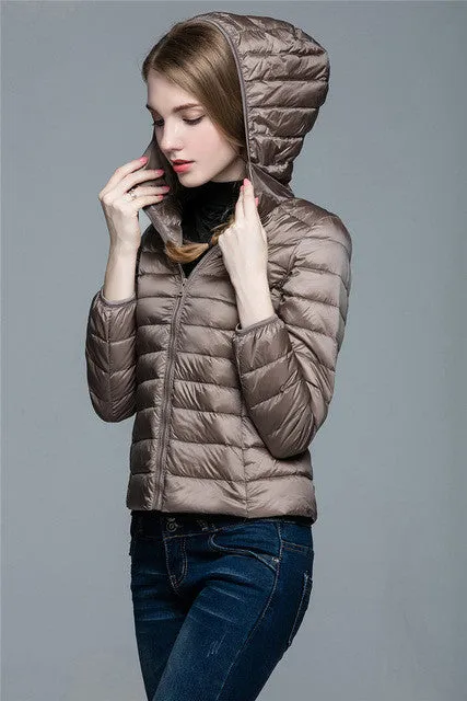 Sidiou Group Ultra Light Down Filled Jacket