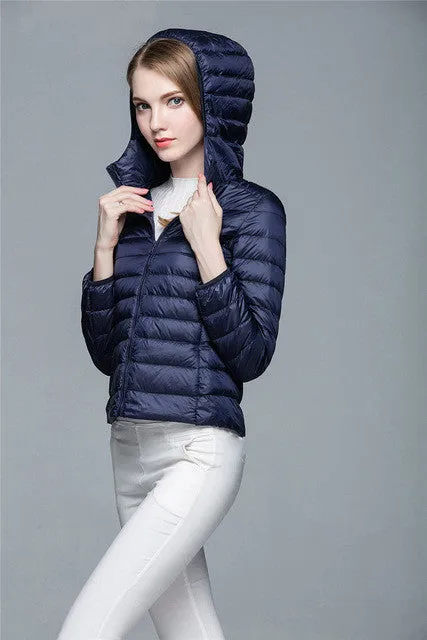 Sidiou Group Ultra Light Down Filled Jacket