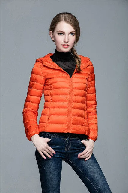 Sidiou Group Ultra Light Down Filled Jacket