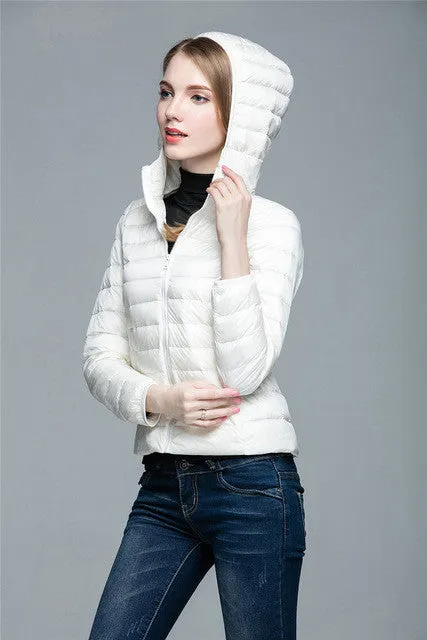 Sidiou Group Ultra Light Down Filled Jacket