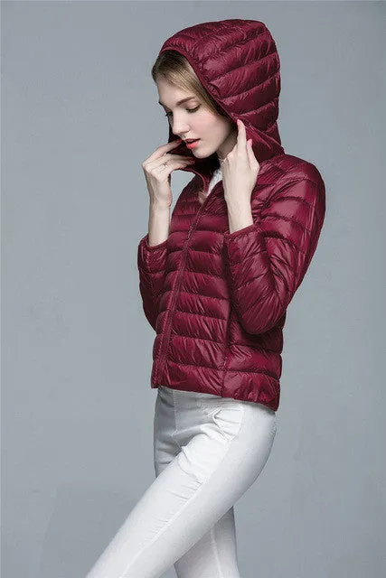 Sidiou Group Ultra Light Down Filled Jacket