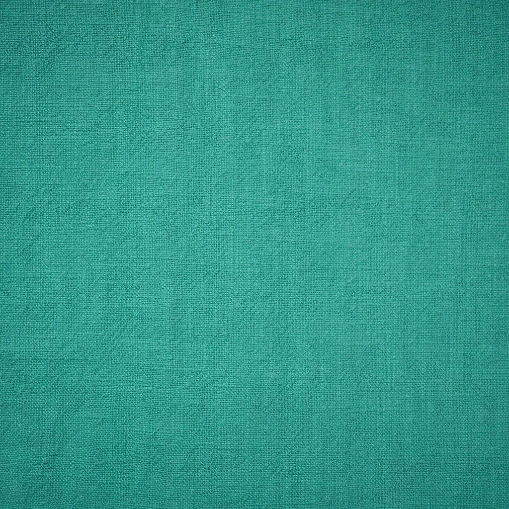 Stonewashed Textured Linen Bottom Weight Jade