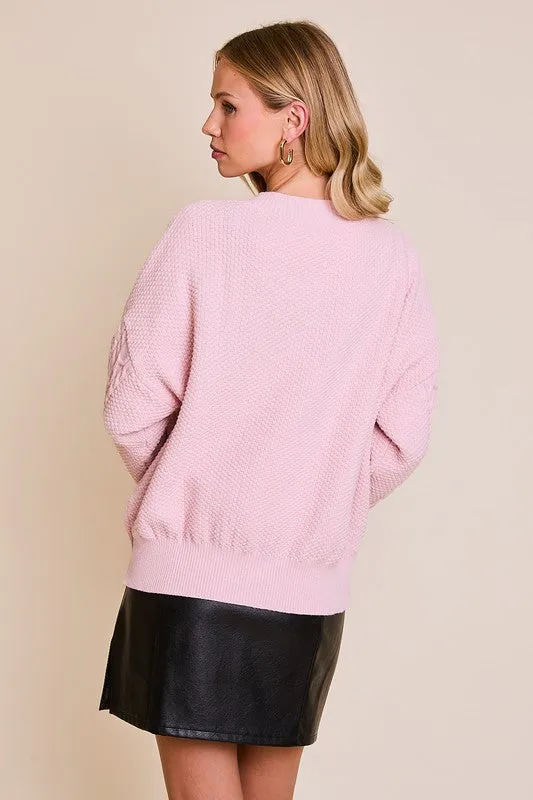 Tracy Bow Cardigan