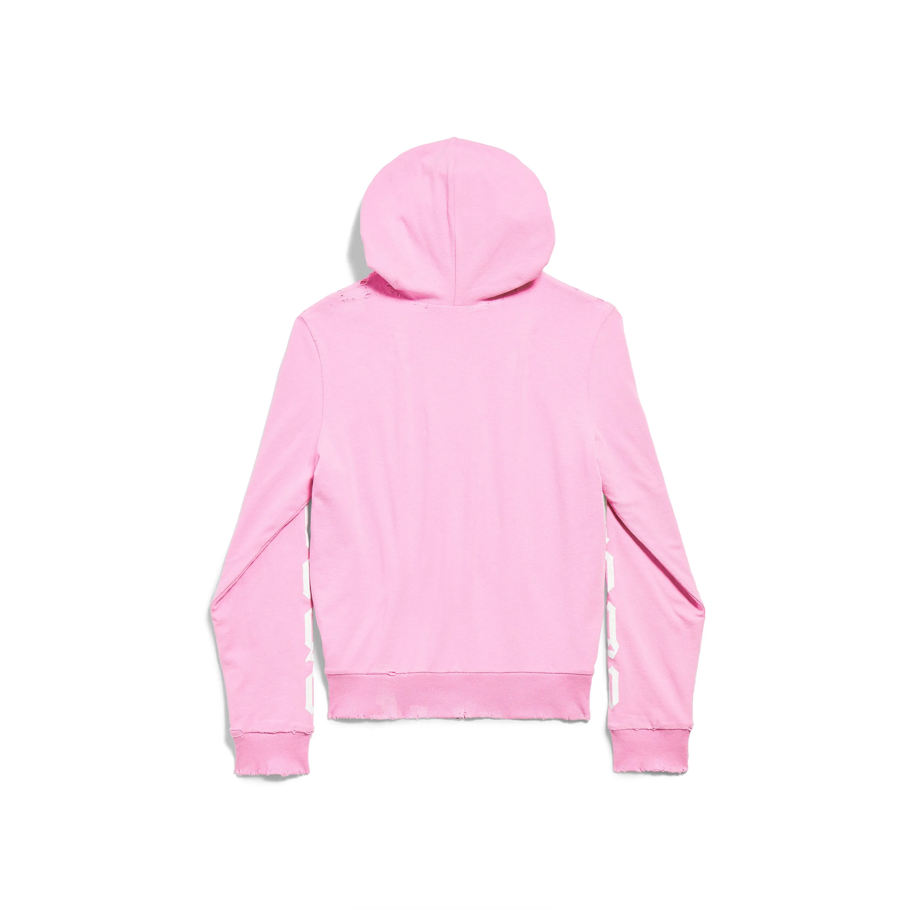 Women's Nologo Zip-up Hoodie Small Fit In Light Pink/White
