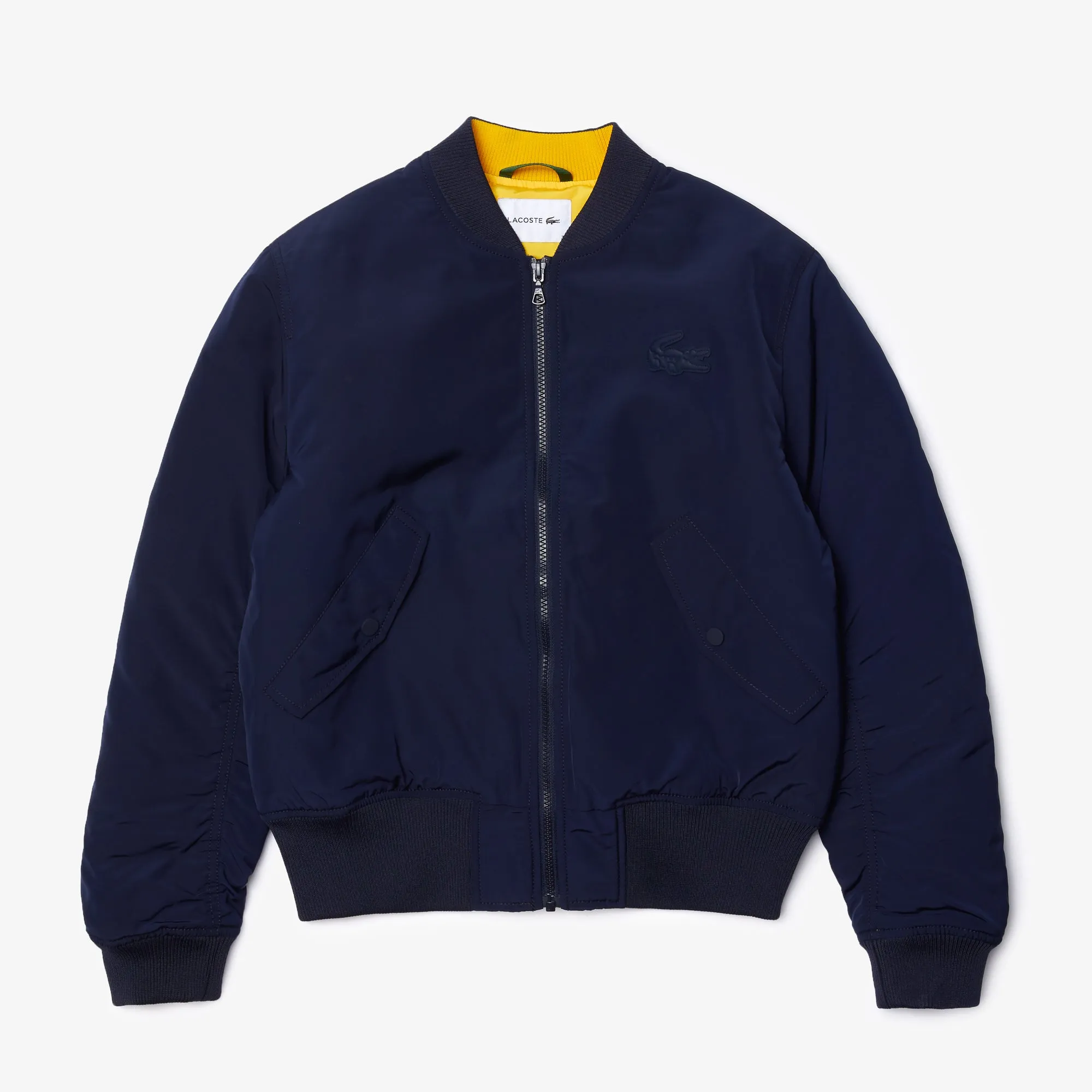 Women's Zippered Quilted Water-Resistant Bomber Jacket - Bf3203