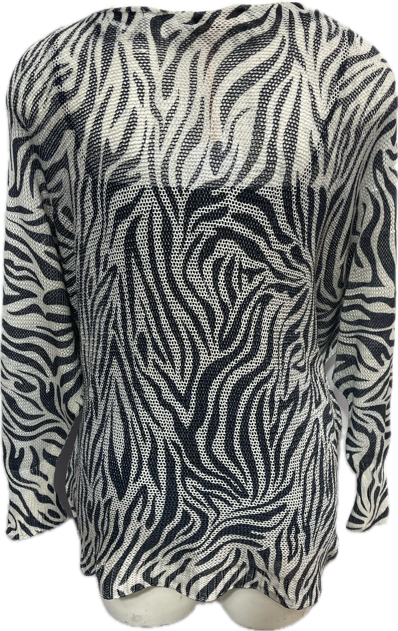 Zebra Mesh Top