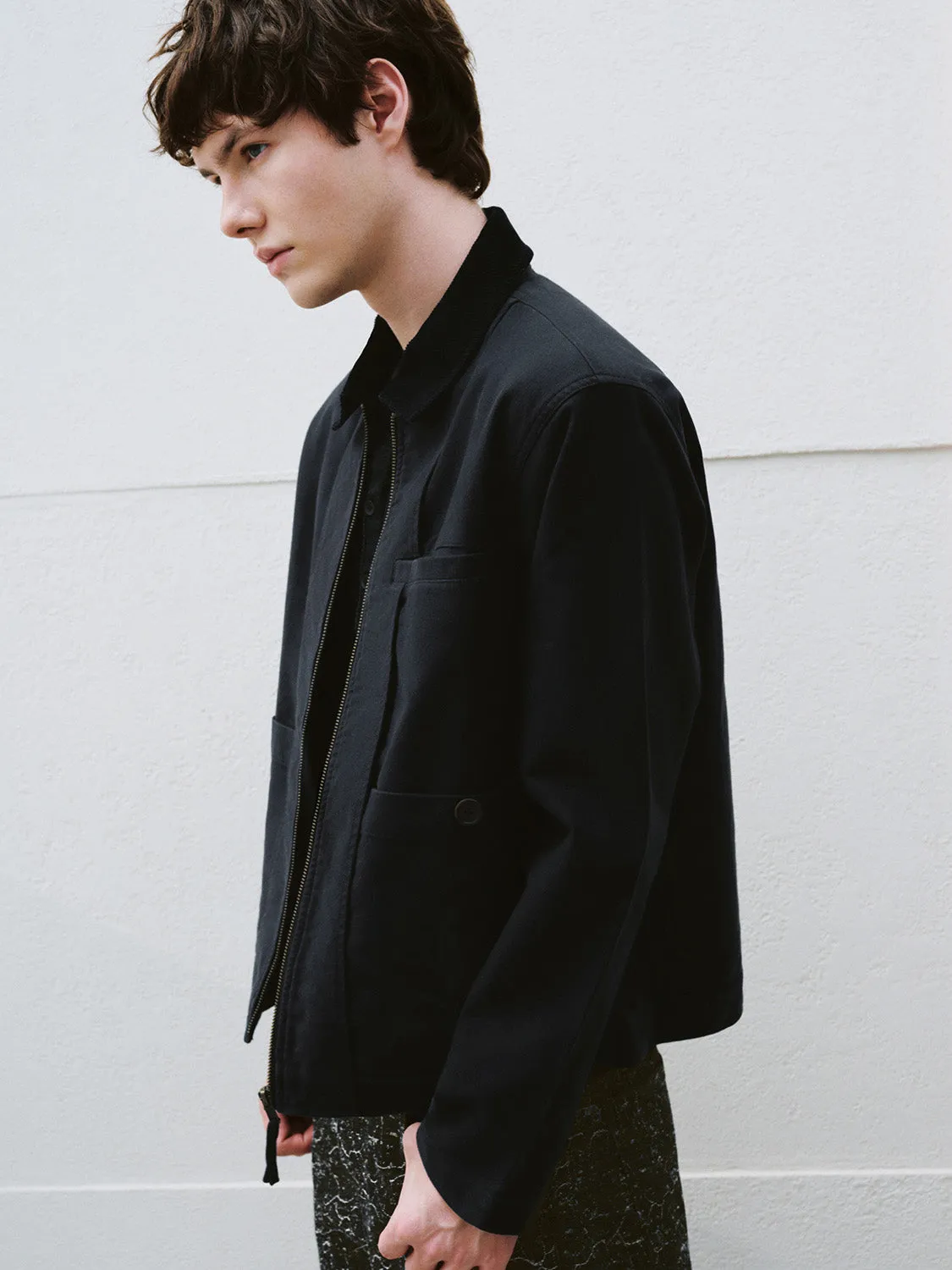 Zip Half Placket Jackets