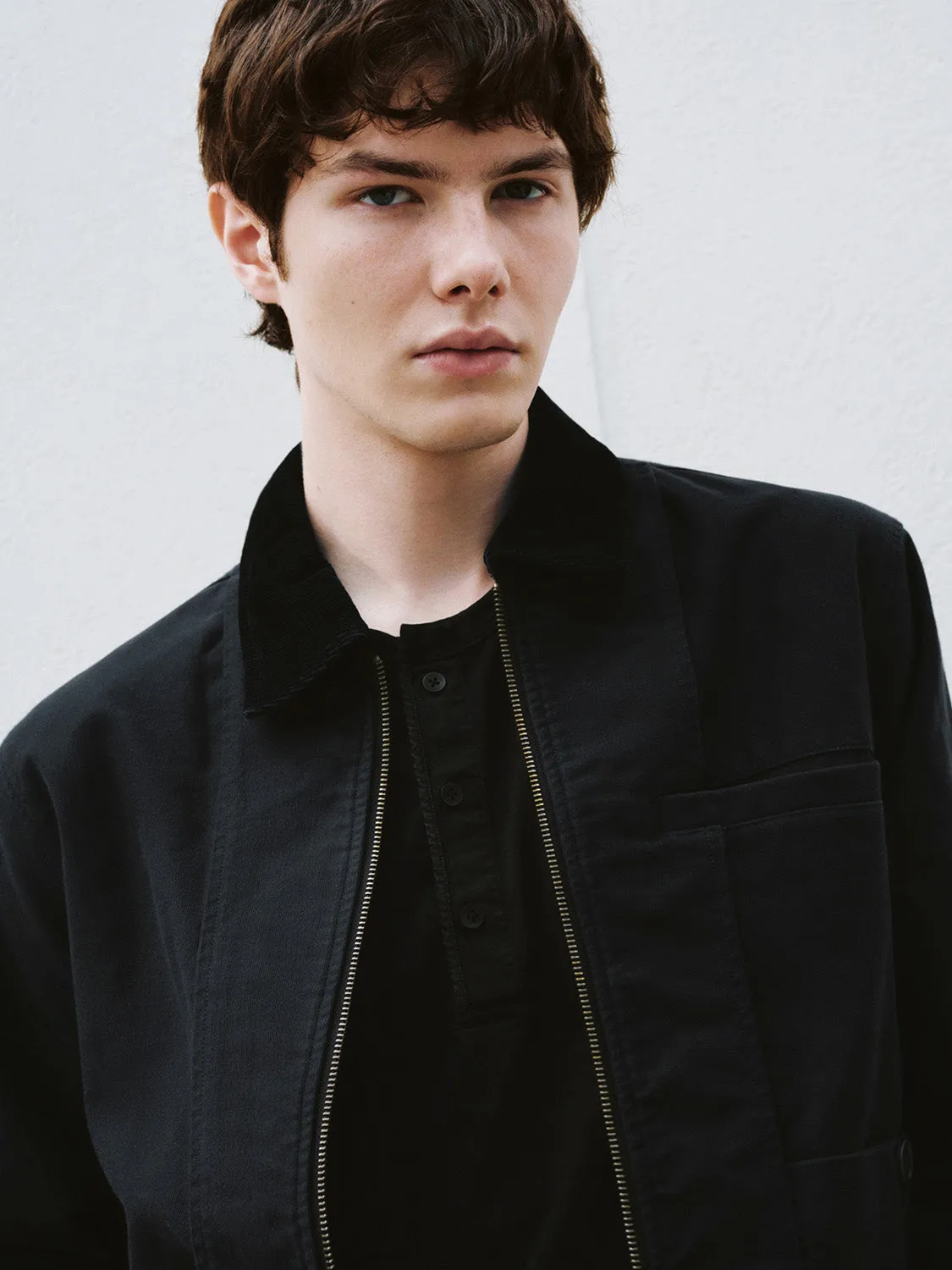 Zip Half Placket Jackets