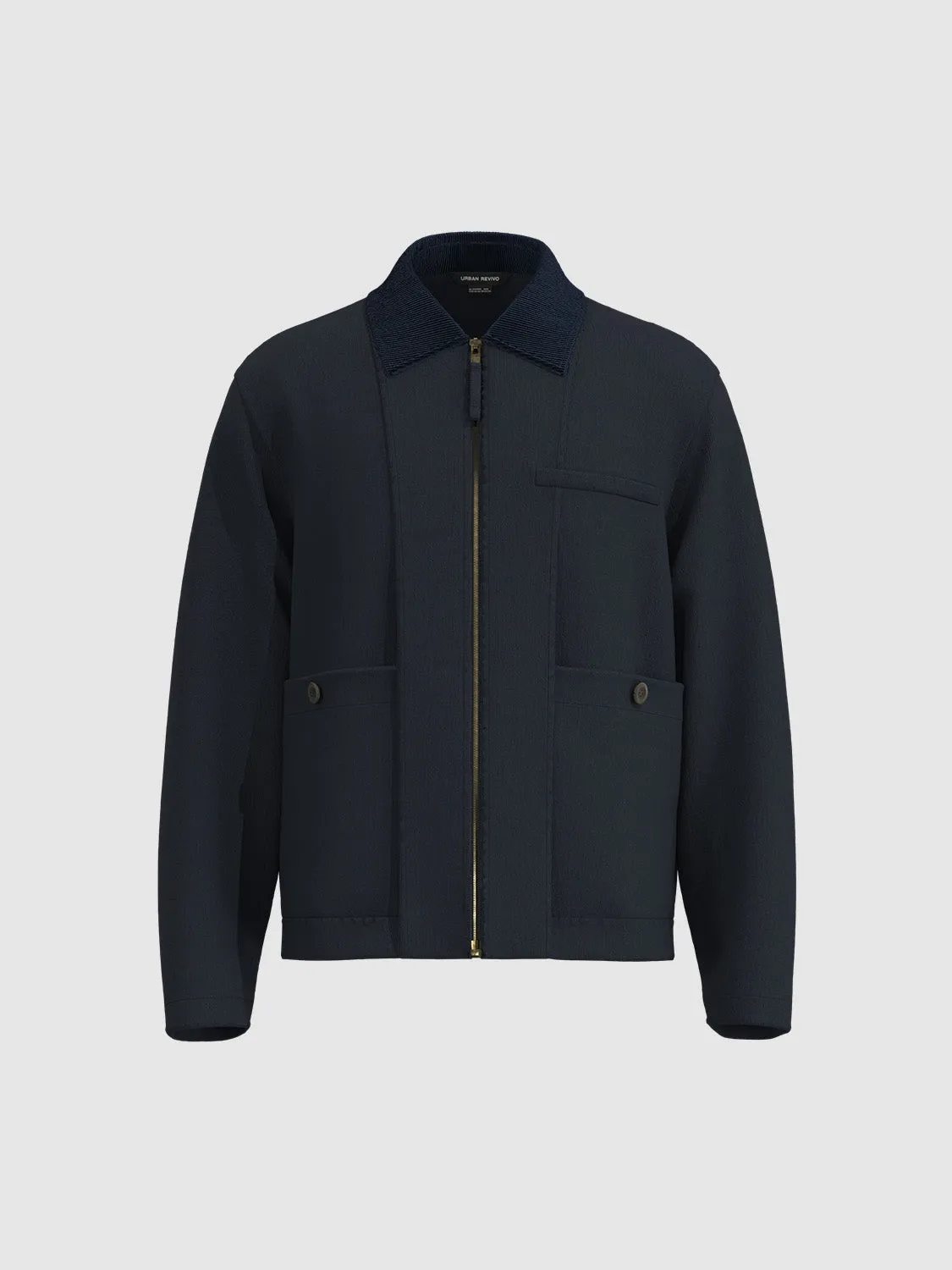 Zip Half Placket Jackets